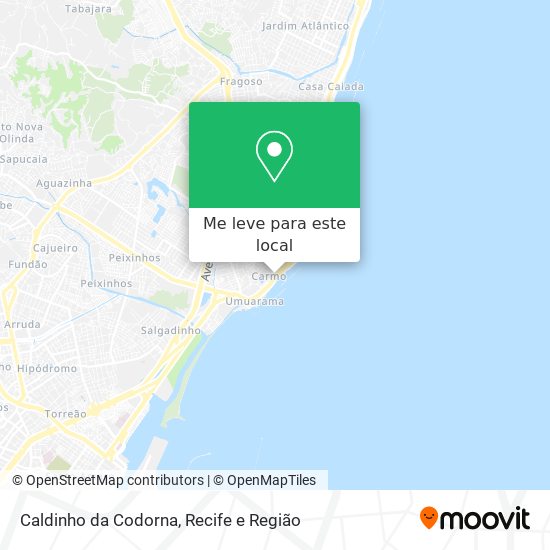 Caldinho da Codorna mapa