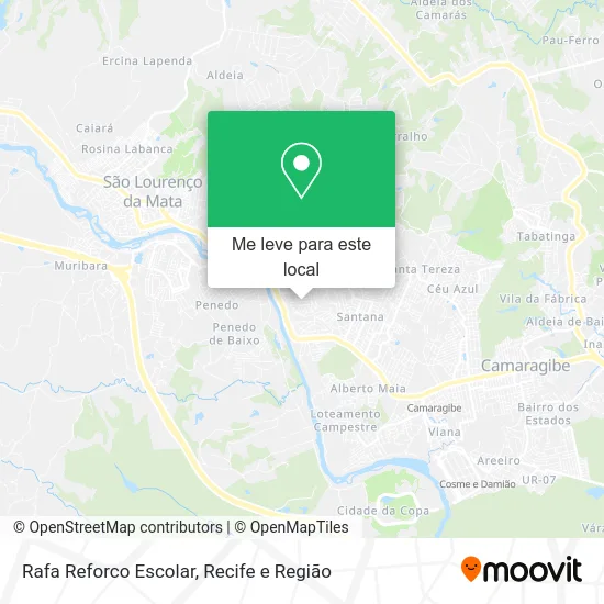 Rafa Reforco Escolar mapa