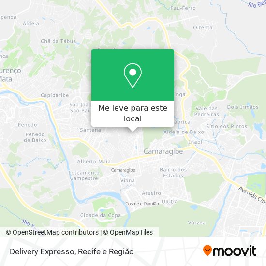 Delivery Expresso mapa