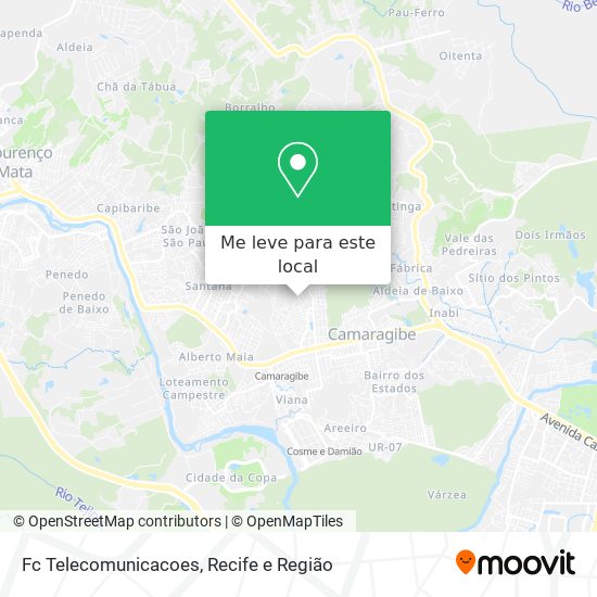 Fc Telecomunicacoes mapa