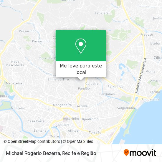 Michael Rogerio Bezerra mapa