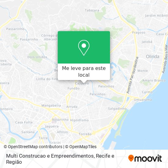 Multi Construcao e Empreendimentos mapa