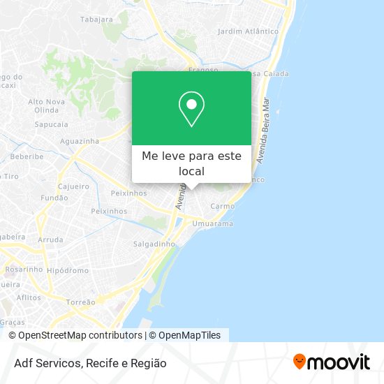 Adf Servicos mapa