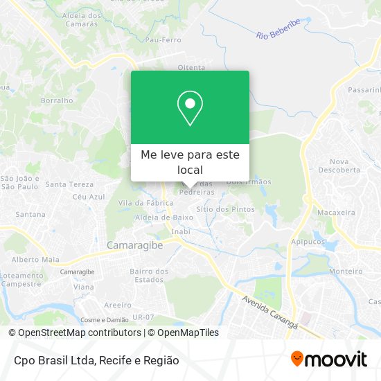 Cpo Brasil Ltda mapa