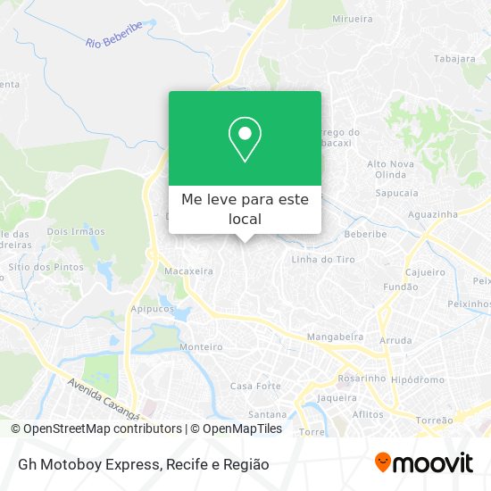 Gh Motoboy Express mapa