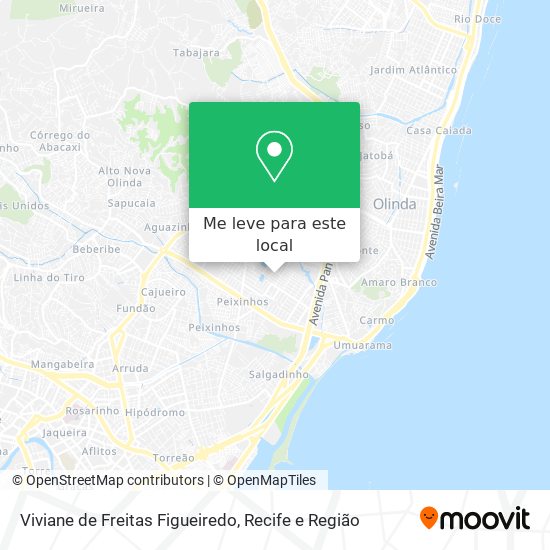 Viviane de Freitas Figueiredo mapa