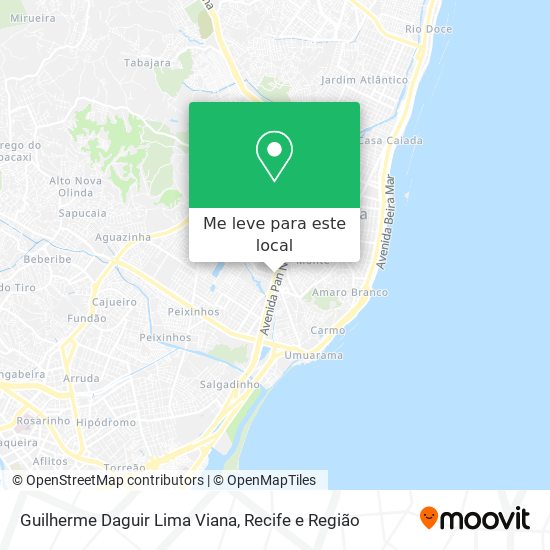 Guilherme Daguir Lima Viana mapa