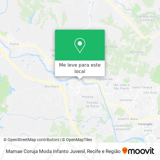 Mamae Coruja Moda Infanto Juvenil mapa