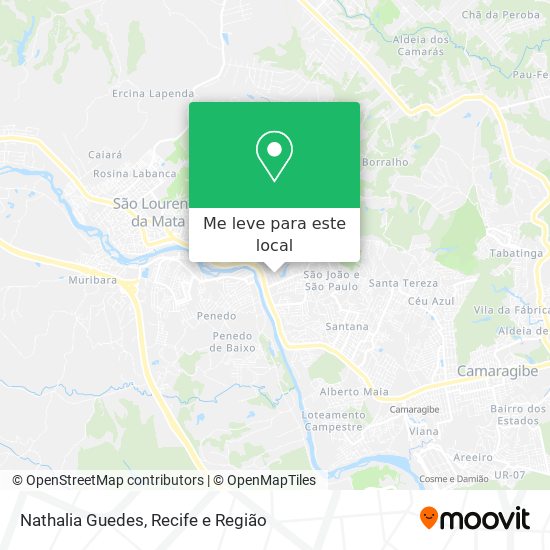 Nathalia Guedes mapa