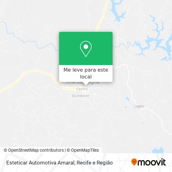 Esteticar Automotiva Amaral mapa