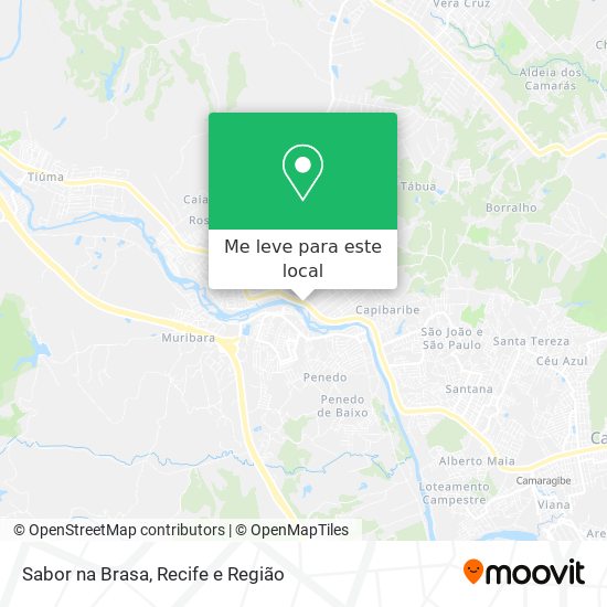 Sabor na Brasa mapa