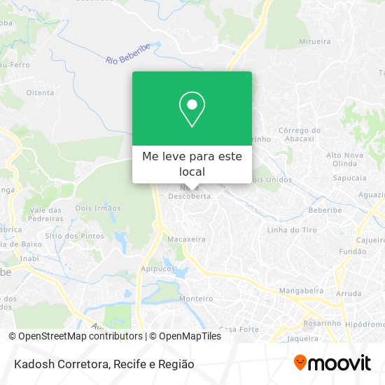Kadosh Corretora mapa