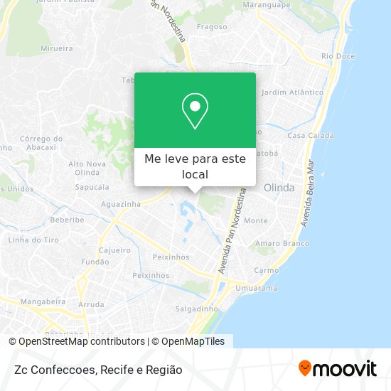 Zc Confeccoes mapa