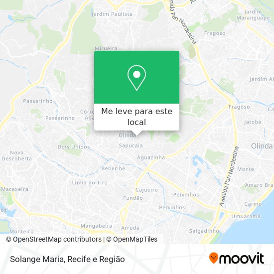 Solange Maria mapa
