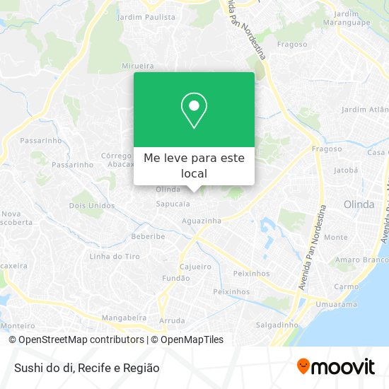 Sushi do di mapa