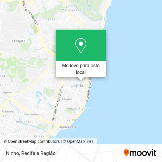 Ninho mapa