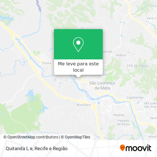 Quitanda L e mapa