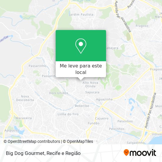 Big Dog Gourmet mapa