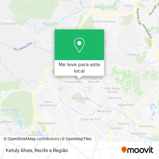 Ketuly Alves mapa