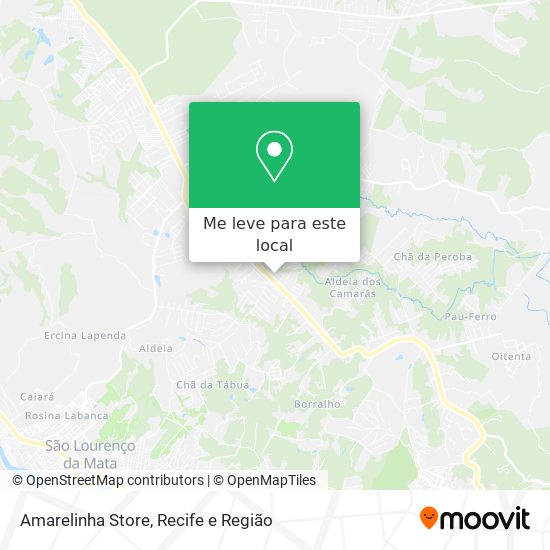 Amarelinha Store mapa