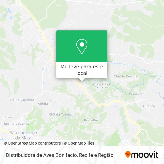 Distribuidora de Aves Bonifacio mapa