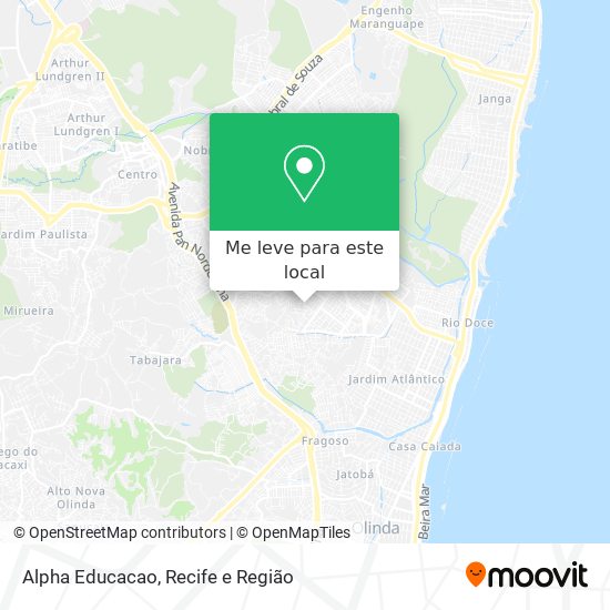 Alpha Educacao mapa