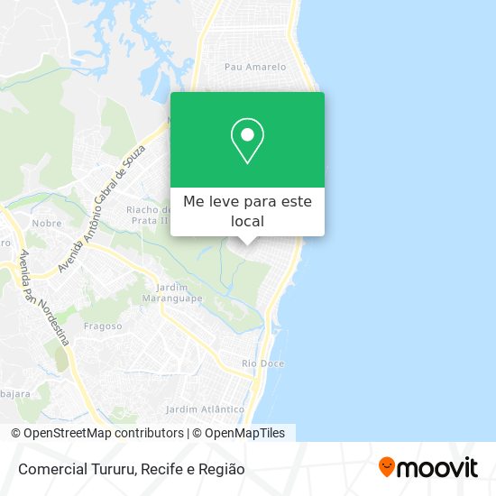 Comercial Tururu mapa