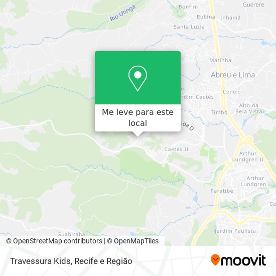 Travessura Kids mapa