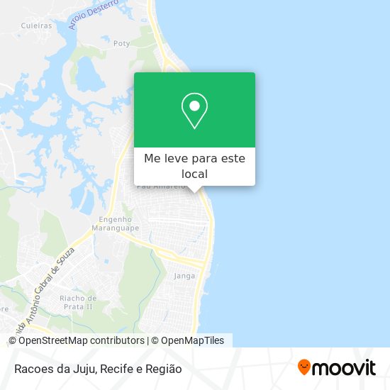 Racoes da Juju mapa