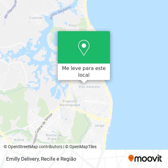 Emilly Delivery mapa