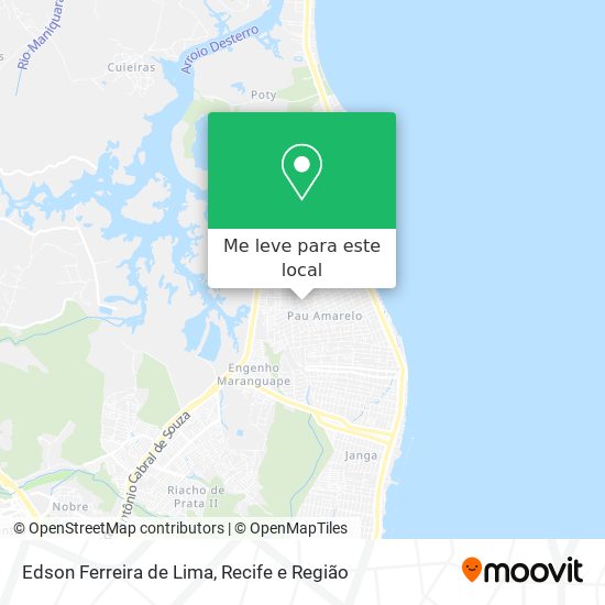 Edson Ferreira de Lima mapa