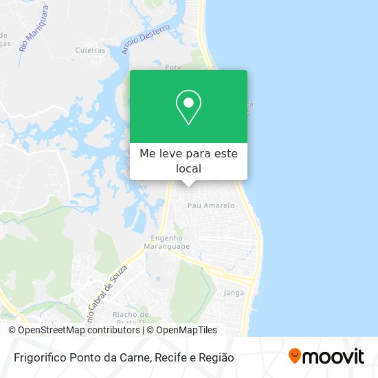 Frigorifico Ponto da Carne mapa
