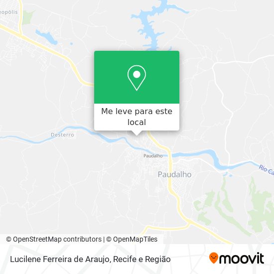 Lucilene Ferreira de Araujo mapa
