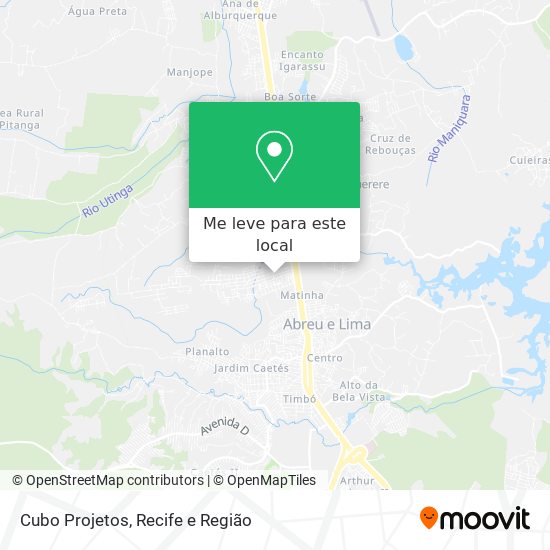 Cubo Projetos mapa
