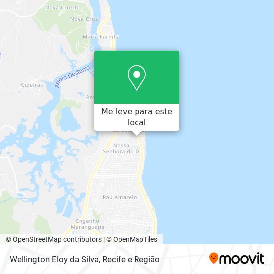 Wellington Eloy da Silva mapa