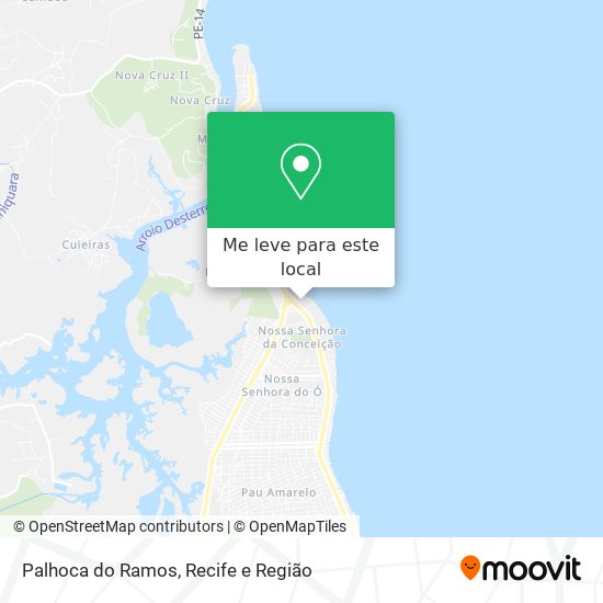 Palhoca do Ramos mapa