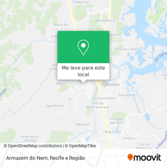 Armazem do Nem mapa