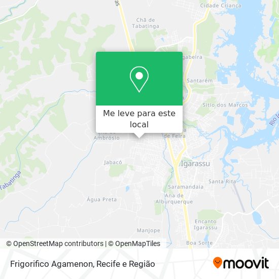 Frigorifico Agamenon mapa