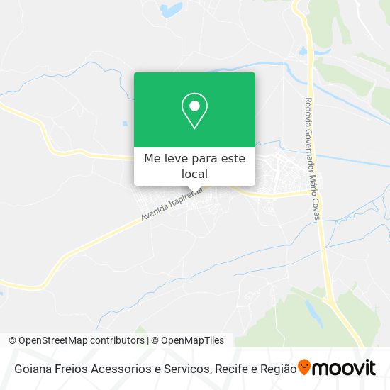 Goiana Freios Acessorios e Servicos mapa