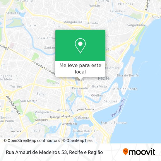 Rua Amauri de Medeiros 53 mapa