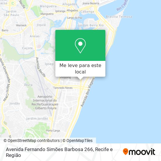 Avenida Fernando Simões Barbosa 266 mapa