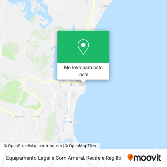 Equipamento Legal e Com Amaral mapa