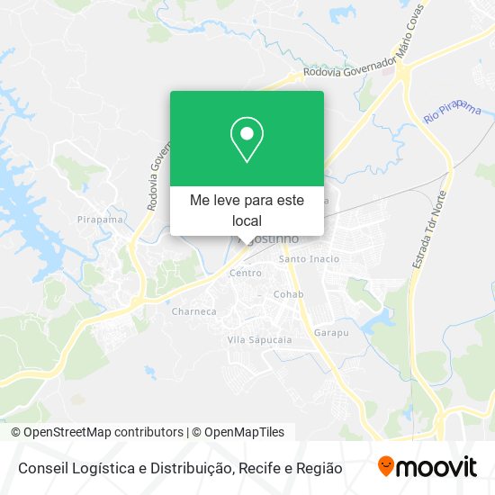 Conseil Logística e Distribuição mapa