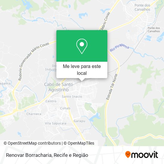 Renovar Borracharia mapa
