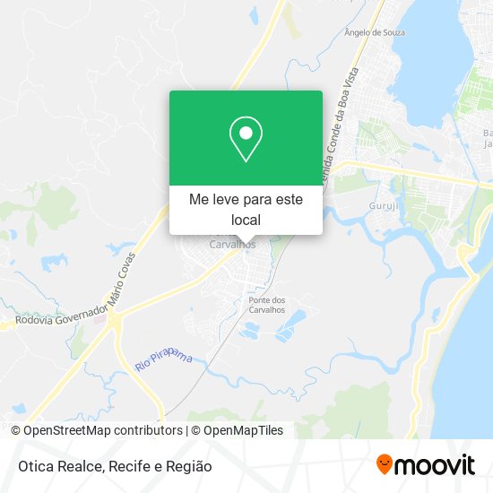 Otica Realce mapa