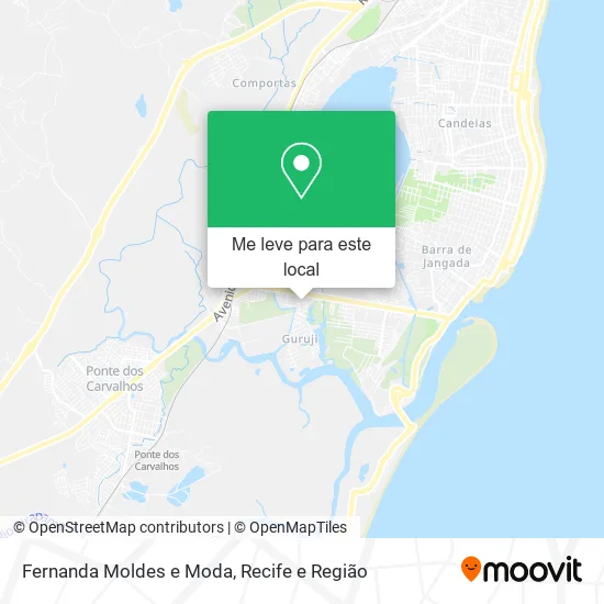 Fernanda Moldes e Moda mapa