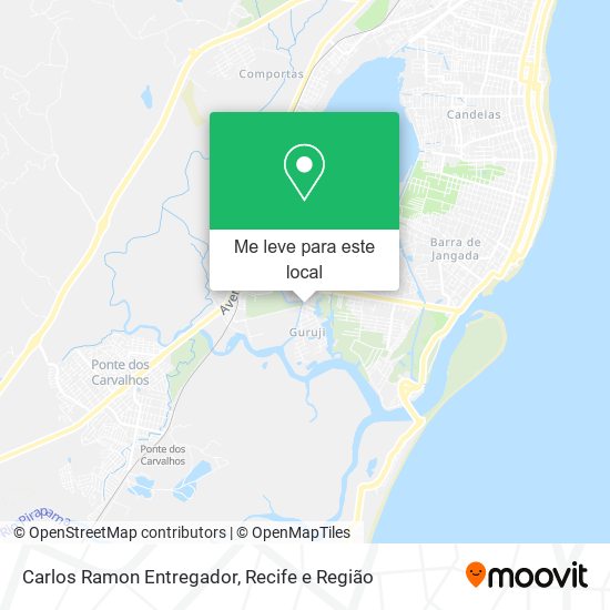 Carlos Ramon Entregador mapa