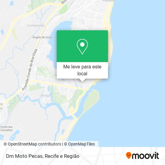 Dm Moto Pecas mapa