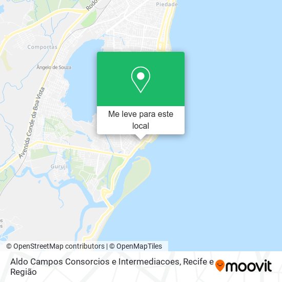 Aldo Campos Consorcios e Intermediacoes mapa