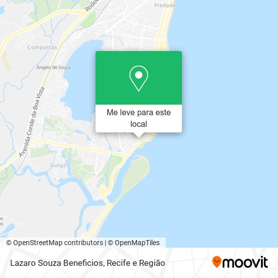 Lazaro Souza Beneficios mapa